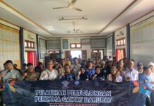 Perkuat Respons Darurat, Jasa Raharja Gelar Pelatihan PPGD untuk Ketua RT/RW dan Lurah di Juntinyuat PPGD untuk Ketua RT/RW dan Lurah di Juntinyuat