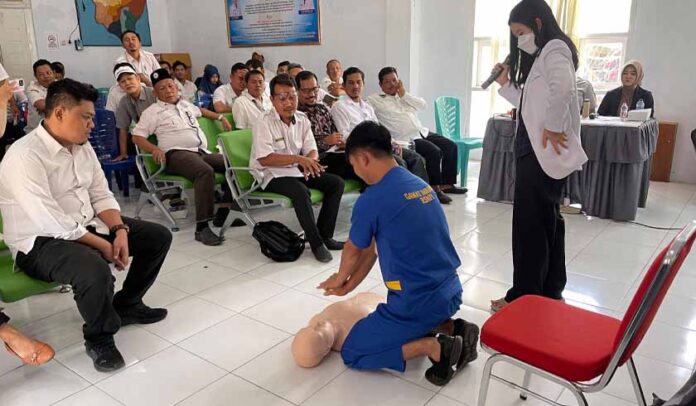 di Lokasi Kecelakaan