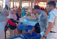 Jasa Raharja Solok Selatan Ajak Warga Manfaatkan Program Pemutihan Pajak dan Pembebasan Denda SWDKLLJ di Pasar Baru Padang Aro di Pasar Baru Padang Aro