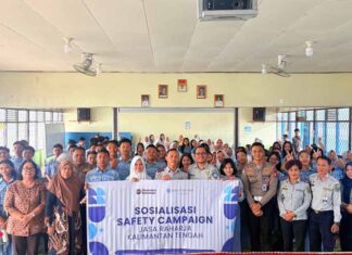 Jasa Raharja Gelar Kampanye Keselamatan di SMAN 1 Kuala Kapuas untuk Tanamkan Budaya Tertib Berlalu Lintas di SMAN 1 Kuala Kapuas