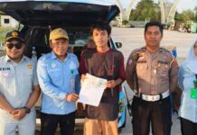 Tim Pembina Samsat Marabahan Gelar Operasi Gabungan di Sei Alalak di Sei Alalak