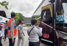 Inspeksi Angkutan Nataru Dimulai, Jasa Raharja Sulsel Ikut Rampcheck di Terminal Daya di Terminal Daya