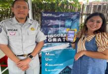 Jasa Raharja Cabang Indramayu Gelar Pengobatan Gratis pada Acara Kopdarga Paguyuban Mobil Indramayu Bersatu (MIB) jasa raharja jabar