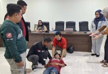 Jasa Raharja Cabang Sukoharjo Gelar (PPGD) untuk Komunitas Motor jateng