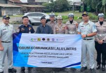 Jasa Raharja Magelang Laksanakan Forum Komunikasi Lalu Lintas Di Wilayah Temanggung jasa raharja jateng