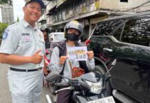 Hari ke-9 Operasi Zebra Kapuas 2025: Jasa Raharja Kalimantan Barat Ajak Masyarakat Tertib Lalu Lintas Lewat Edukasi dan Aksi Sosialisasi. jasa raharja kalbar