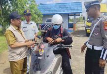 Jasa Raharja Beserta Tim Pembina Samsat Kabupaten Mempawah Bersinergi Dalam Kegiatan Operasi Zebra Kapuas 2025 jasa raharja kalbar