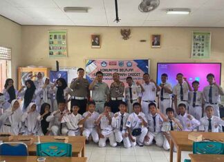 Jasa Raharja dan Polres Paser Gelar Edukasi “Pengajar Peduli Keselamatan Lalu Lintas (PPKL)” di SMP Negeri 5 Tanah Grogot jasa raharja kaltim