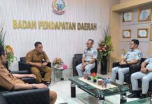 Perkuat Komitmen Bersama, Jasa Raharja Sulsel Lakukan Kunjungan Koordinasi ke Bapenda Sulsel ke Bapenda Sulsel