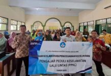 Jelang Libur Sekolah Jasa Raharja Laksanakan Pengajar Peduli Keselamatan Lalu Lintas Di MAN Kota Magelang Di MAN Kota Magelang