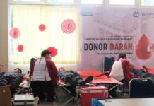 Dalam Rangkaian HUT Ke-65 Jasa Raharja Wilayah Kalimantan Barat Menggelar Kegiatan Donor Darah Kegiatan Donor Darah