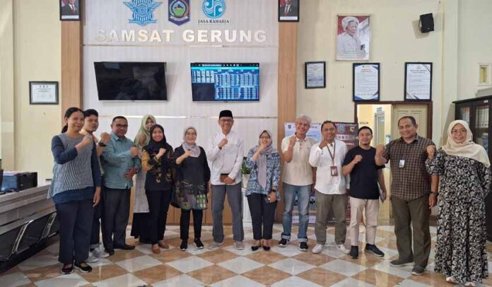 Koordinasi di Samsat Gerung