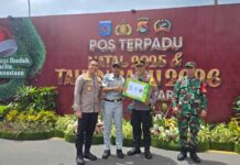 Dukung Kelancaran Nataru, Jasa Raharja NTB Tinjau Posko PAM dan Laksanakan Aksi Simpati Laksanakan Aksi Simpati