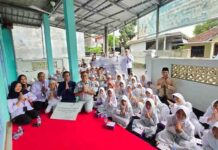 Jasa Raharja NTB Gelar Bakti Sosial Dalam Rangka Peringatan HUT ke-65 di Panti Asuhan Yayasan Al-Kahfi jasa raharja NTB