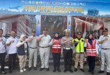 Jasa Raharja Kepri Serahkan Bantuan Bingkisan Aksi Simpatik dan Kunjungan Monitoring Posko Pelayanan Natal dan Tahun Baru di Batam Tahun Baru di Batam
