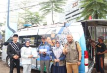 Jasa Raharja Jawa Barat dan Mitra Kembali Gelar Operasi Gabungan di Thematic Majalaya di Thematic Majalaya