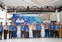 Jasa Raharja Kalsel Hadiri Penganugerahan Wajib Pajak dalam Gebyar Panutan Pajak Kendaraan Bermotor Tahun 2025 Wilayah Barito Kuala Wilayah Barito Kuala