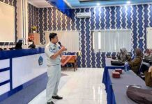 Jasa Raharja Banten Gelar Sosialisasi PPKL (Pengajar Peduli Keselamatan Lalu Lintas) di SMPN 08 Kota Serang jasa raharja banten