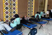 Rangkaian HUT ke-65, Jasa Raharja Banten Gelar Donor Darah Bersama Pegawai dan Mitra Kerja jasa raharja banten