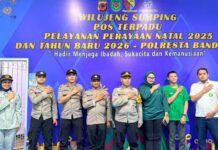 Jasa Raharja Kanwil Utama Jawa Barat Pantau Arus Lalu Lintas di Pos Yan Terpadu Al Fathu Soreang di Pos Yan Terpadu Al Fathu Soreang