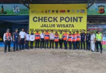 Upaya Peningkatan Keselamatan Berkendara, Jasa Raharja Purwakarta Gelar Ramp Check Kendaraan Umum di Posyanter Tanjung Wangi Subang di Posyanter Tanjung Wangi Subang