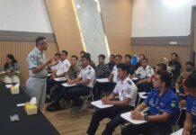 Jasa Raharja Sumatera Barat Dukung Keselamatan Angkutan Umum melalui Sosialisasi dan Pelayanan Kesehatan di Stasiun KAI Kota Padang di Stasiun KAI Kota Padang