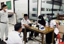 Wujudkan Transportasi Aman : Jasa Raharja Mamuju Laksanakan Kegiatan MUKL Jelang Nataru di Terminal Simbuang di Terminal Simbuang