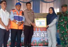 Jasa Raharja Sukabumi Gelar Aksi Simpatik di Pos Pengamanan Nataru 2025 2026 Wilayah Sukabumi dan Cianjur jasa raharja jabar
