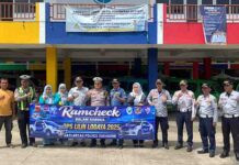 Upaya Pencegahan Kecelakaan Lalu Lintas Periode Nataru 2025, Pilar Forum Lalu Lintas Angkutan Jalan (FLLAJ) Gelar Ramcheck jasa raharja jabar