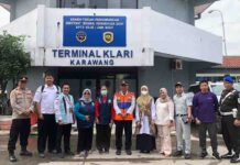 Pastikan Pengemudi Sehat dan Laik Jalan pada Nataru 2025–2026, Jasa Raharja Karawang Laksanakan Pemeriksaan Kesehatan di Terminal Klari