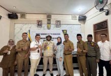 Tim Pembina Samsat Pelabuhan Ratu Sosialisasi Kesamsatan di Kecamatan Simpenan jasa raharja jabar