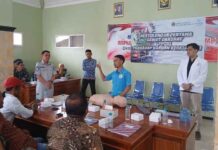 Jasa Raharja Wangon Gelar Sosialisasi Pertolongan Pertama Gawat Darurat (PPGD) di Wilayah Adipala Kabupaten Cilacap jasa raharja jateng