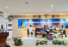 Jasa Raharja Kalbar Hadiri Kegiatan Evaluasi Pelayanan Samsat se-Kalimantan Barat Untuk Meningkatkan Kualitas Pelayanan Samsat jasa raharja kalbar