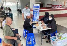 Jasa Raharja Kalsel Gelar Layanan Kesehatan Gratis bagi Penumpang Bus di Terminal Gambut Barakat jasa raharja kalsel