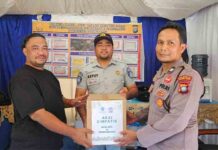 Jelang Libur Nataru, Jasa Raharja Kepri Salurkan Aksi Simpatik di Jembatan Barelang jasa raharja kepri