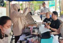 Jasa Raharja dan UPT Makassar I Gelar Penertiban, Dorong Pemanfaatan Diskon PKB di Sulsel jasa raharja sulsel