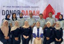 Sambut Rangkaian HUT ke-65, Jasa Raharja Sumsel Gelar Aksi Donor Darah “Keselamatan untuk Indonesia Maju” jasa raharja sumsel