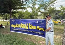 Jasa Raharja Kepri Pasang 65 Spanduk Keselamatan di Titik Rawan Kecelakaan dan Keramaian untuk Kelancaran Mudik Nataru 2025/2026 untuk Kelancaran Mudik Nataru