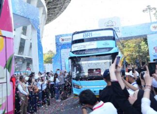 Mudik Aman Berbagi Harapan, BRI Berangkatkan 12.352 Pemudik dengan 238 Bus Mudik Aman Berbagi Harapan