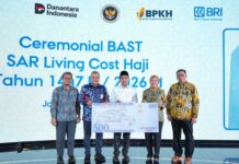 BRI Dukung Kelancaran Ibadah Haji 2026, Sediakan SAR 152,49 Juta untuk Living Cost Jemaah ibadah haji