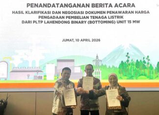 PGE-PLN IP Sepakati Tarif Listrik, Proyek PLTP Lahendong Bottoming Unit 15 MW Siap Melangkah ke Tahap Berikutnya Proyek PLTP