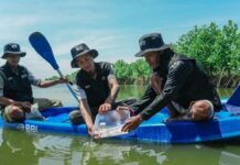 Peringati Hari Bumi, BRI Komit Jaga Ekosistem Pesisir Lewat Penanaman Mangrove di Muara Gembong Bekasi Hari Bumi