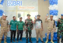 Menjaga Kedaulatan Rupiah di Wilayah Perbatasan, BRI Resmikan Money Changer di PLBN Motaain money changer