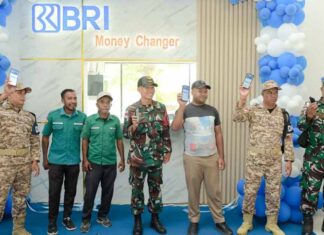 Menjaga Kedaulatan Rupiah di Wilayah Perbatasan, BRI Resmikan Money Changer di PLBN Motaain money changer