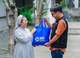 BRI Peduli Wujudkan Kepedulian Sosial bagi Umat Nasrani di Momentum Paskah BRI Peduli
