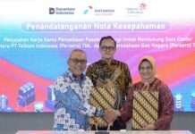 Telkom–PGN Dorong Ekosistem Green Digital Infrastructure Terintegrasi Bersama Mitra Global Telkom