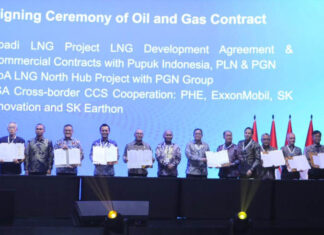 PHE, ExxonMobil, SK Innovation dan SK Earthon Tandatangani Kesepakatan Studi Bersama Proyek CCS Lintas Batas Indonesia–Korsel Kesepakatan studi