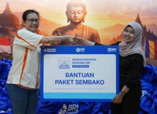 Menebar Kasih dan Kepedulian di Hari Raya Waisak 2026, BRI Salurkan Bantuan 1.000 Paket Sembako bagi Umat Buddha Hari Raya Waisak