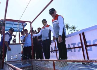 Komisaris Utama Pertamina Resmikan Penggunaan Kapal Pintar “Autonomous Trash Skimmer”, Solusi Atasi Sampah Perairan Autonomous Trash Skimmer
