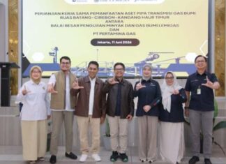 Perkuat Integrasi Jaringan Gas Bumi Nasional, LEMIGAS dan Pertagas Tandatangani Perjanjian Kerja Sama Pemanfaatan Cisem II LEMIGAS
